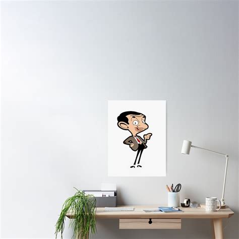 "Mr Bean" Poster by TS51 | Redbubble