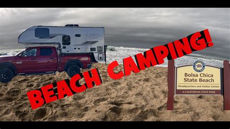 Bolsa Chica State Beach Camping - YouTube