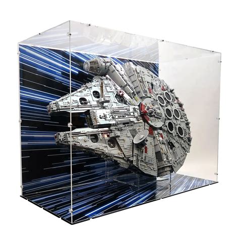 LEGO Star Wars Millennium Falcon Vertical Display Case | iDisplayit