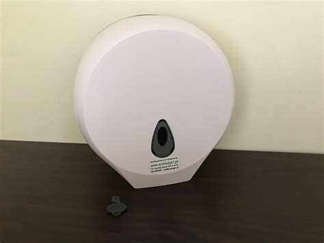 Ecobudget Corp. Ecobudget Jumbo Roll Tissue Dispenser White