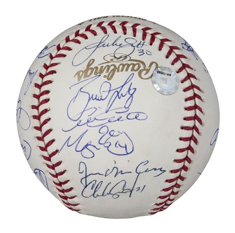 Lot Detail - 2005 Houston Astros World Series Team Signed Baseball (MLB ...