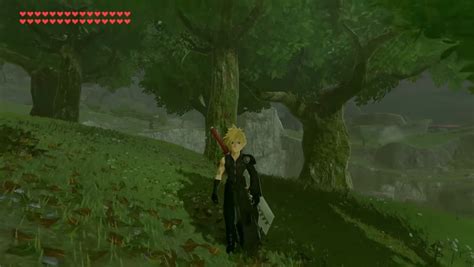 Zelda: Breath of the Wild mod adds playable Cloud Strife