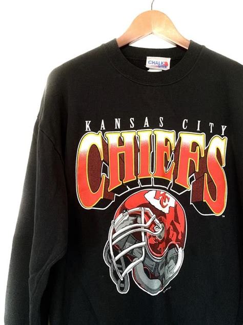 Vintage 1995 Kansas City Chiefs Sweatshirt // Retro KC Chiefs Jumper ...