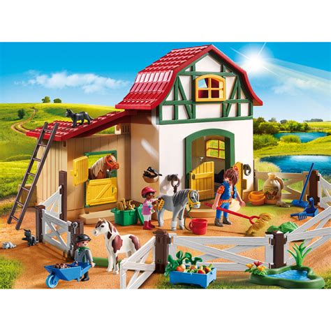 Playmobil Pony Farm - - Farm Toys