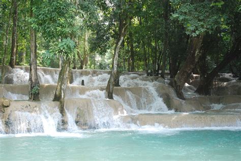 Tad Sae Waterfall, Laos