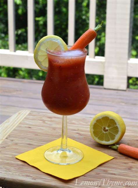 » Classic Bloody Mary {with Fresh Tomato Juice} Lemony Thyme