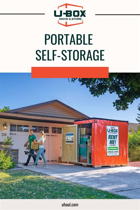 Portable Self-Storage with U-Box Containers - Moving Insider