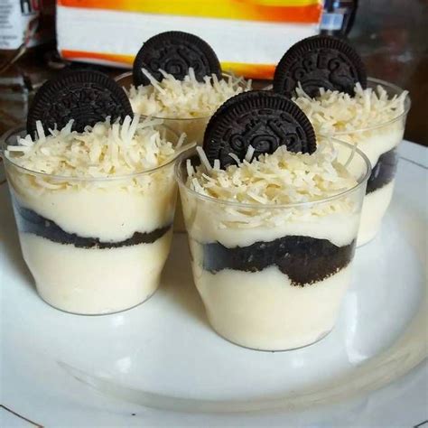 10+ Resep Puding Oreo Coklat Lumer Oreo No Bake Dessert, Paling Populer!