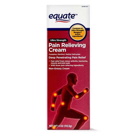 Equate Ultra Strength Pain Relief Cream, 4 Oz. - Walmart.com