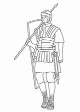 Roman Soldier Coloring Page At GetColoringscom  Free Printable sketch template