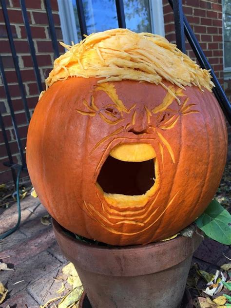 Make Halloween horrifying again by carving Trumpkins - CNET