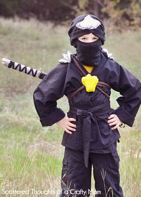 Ninjago Ninja Costume for Halloween - Scattered Thoughts of a Crafty ...