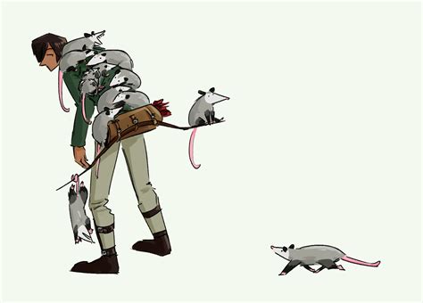 [OC] Swarmkeeper Ranger: Opossum Swarm : r/DnD