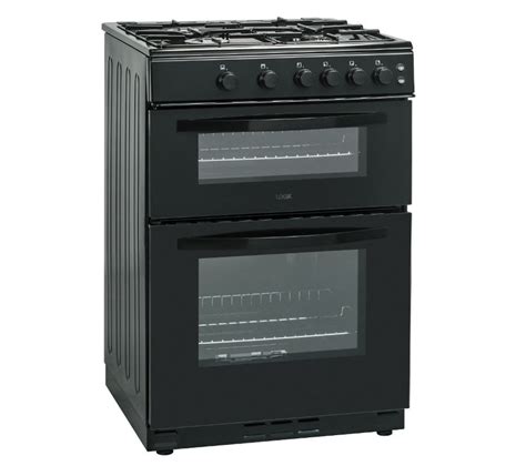 LOGIK LFTG60B16 - 60cm Gas Cooker - Black – Safeer Appliances Ltd