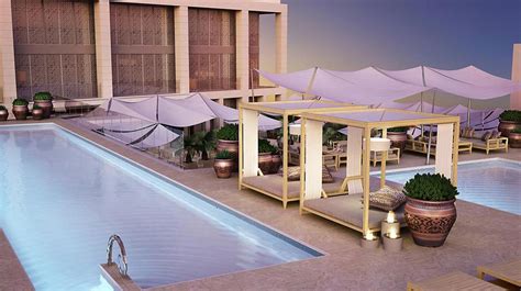 Mandarin-Oriental-doha-spa-rooftop-pool - LATTE Luxury News