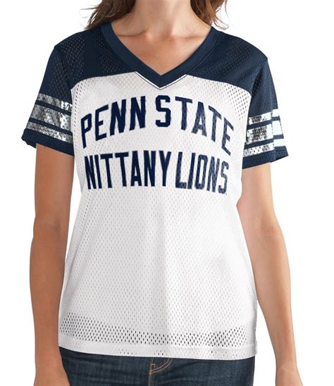 Penn State Women's Mesh Jersey Shirt Nittany Lions (PSU)