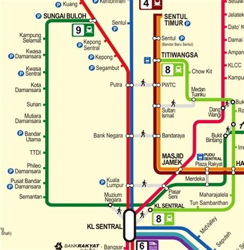 KL Sentral to Segambut KTM Komuter Schedule (Jadual) Price