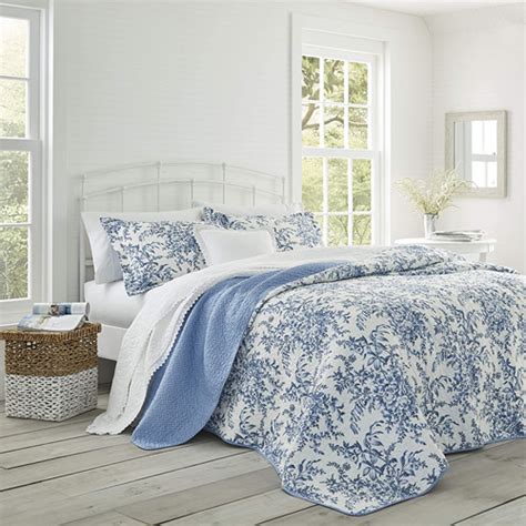 Laura Ashley Blue and White Bedding – Bedford, Elise and Lorelei – my ...