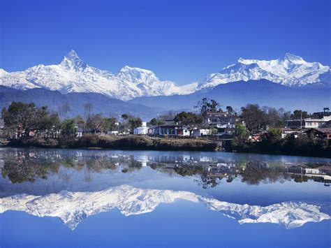 Nepal, Pokhara, Phewa Tal, Lake, Himalayas, Ghandruk, Mountains HD ...