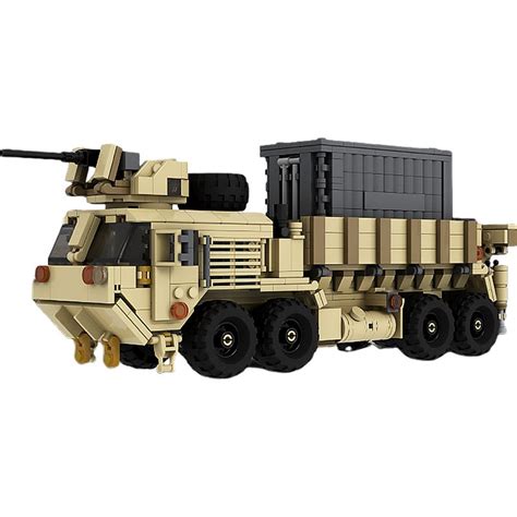 (Gobricks version) 990pcs MOC-177525 Oshkosh HEMTT- M985A4 - Heavy Expanded Mobility Tactical ...