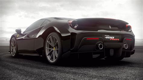 Black Ferrari 488 Wallpapers - Top Free Black Ferrari 488 Backgrounds ...