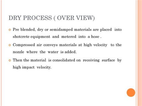 Shotcrete Concrete - PowerPoint Slides - LearnPick India