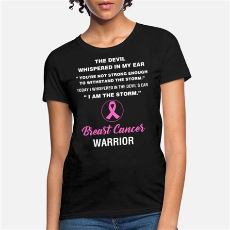 Shop Funny Breast Cancer Quotes T-Shirts online | Spreadshirt