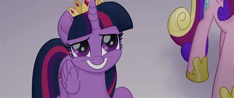 Image - Twilight Sparkle smiling nervously at Tempest MLPTM.png | My Little Pony Friendship is ...