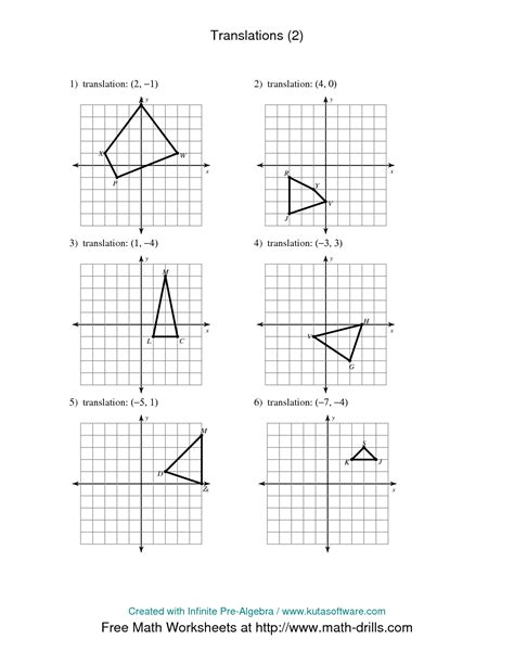 Rotations Worksheet 11th Grade - Zipworksheet.com