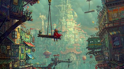 Wallpaper : 1920x1079 px, artwork, children, city, concept art, digital ...