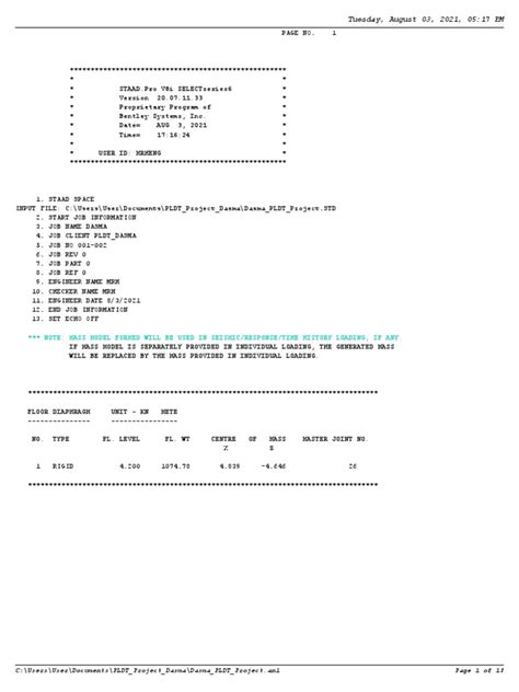 Dasma Analysis | PDF | Software | Computing