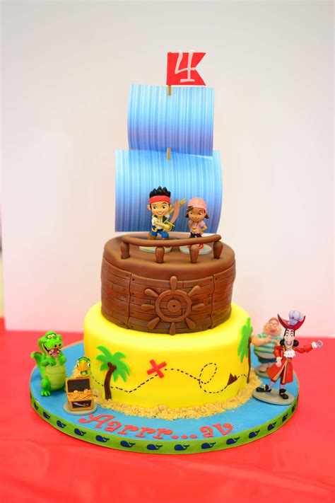 Jake The Pirate Cake - Edible Perfections