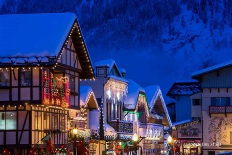 Leavenworth, Wa. during the Christmas season | Washington state travel, Leavenworth washington ...