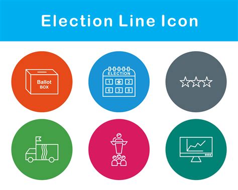 Election Vector Icon Set 20873233 Vector Art at Vecteezy