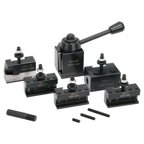 0XA Quick Change Tool Post Set for Sherline and Taig Lathes - Includes ...