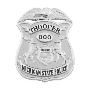 Michigan State Police Badge | Badge And Wallet