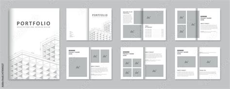 Architecture Portfolio Design Layout