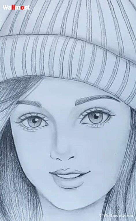 Beautiful Girl Pencil Sketch Drawing | lupon.gov.ph