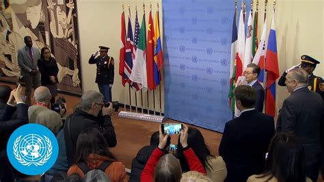 Flag Installation Ceremony for Newly-Elected UN Security Council ...