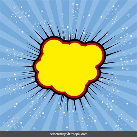 Free Vector | Speech bubble in pop art style