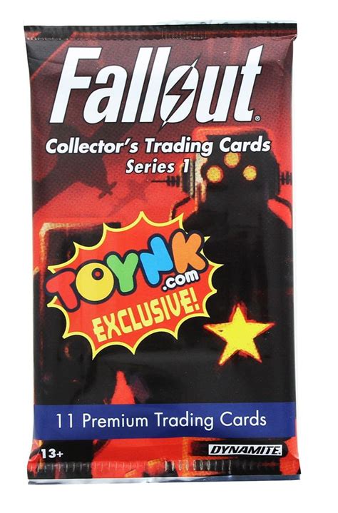 Fallout Exclusive Collector's Series 1 Trading Card Pack with Exclusive Card 725130276285 | eBay