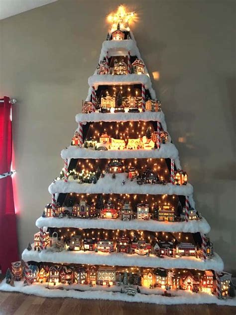 Diy Christmas Village Displays, Unique Christmas Trees, Christmas Gift ...