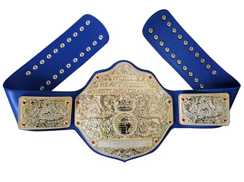 Gold Big Gold World Heavyweight Championship Belt | Fandu Belts