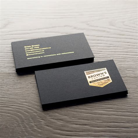 Black Business Cards - blitzprinthouse.com