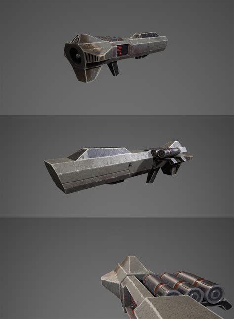 Quake 2 high-poly weapon models by CTPEJIOK22 | The Quake 2 Café