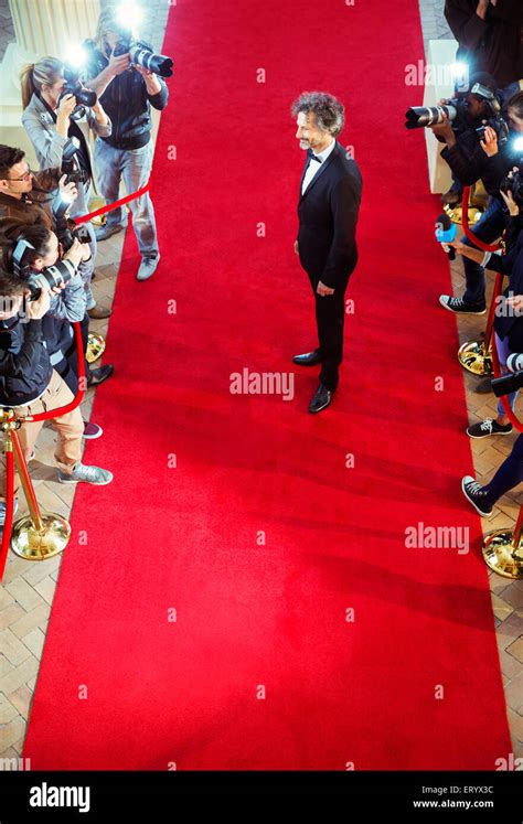 Red Carpet With Paparazzi