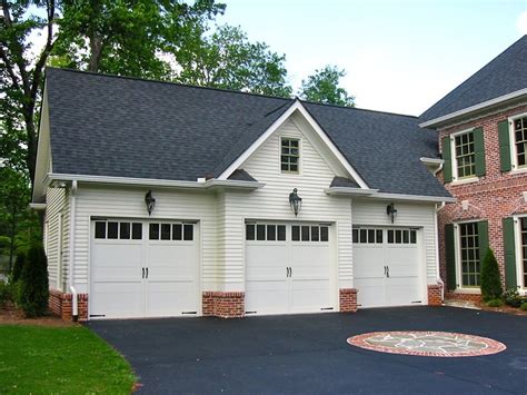 Westover 3-Bay Garage Garage Plans - #ALP-09B5 - Chatham Design Group House Plans