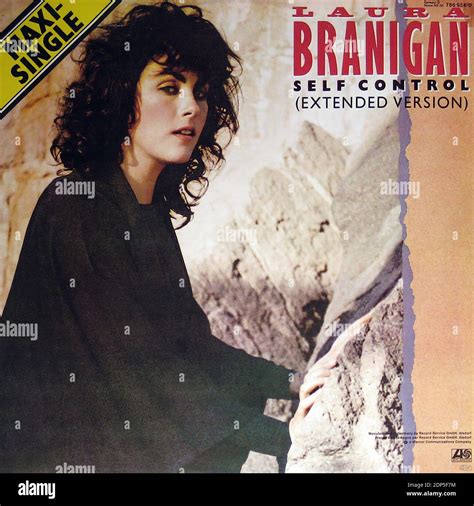 Laura Branigan Self Control Extended Version 12 Maxi Single - Vintage Vinyl Record Cover Stock ...