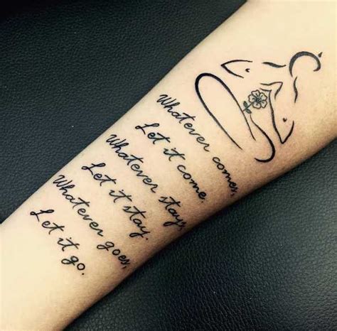 Pain Is Temporary Quote Tattoo - Goimages Base