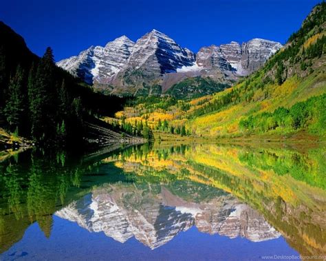 Gallery For Maroon Bells Aspen Colorado Camping Desktop Background